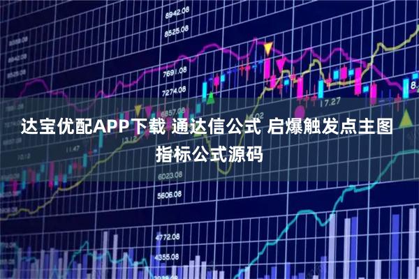 达宝优配APP下载 通达信公式 启爆触发点主图 指标公式源码